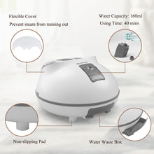 Load image into Gallery viewer, Electric Steam Foot Spa Bath Massager Foot Massage Machine 3-Level Temperature
