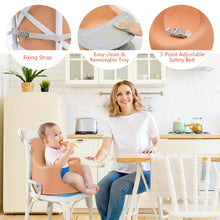 Load image into Gallery viewer, 6 in 1 Travel Feeding Booster Seat Toddler Highchair Baby Walker Training Set
