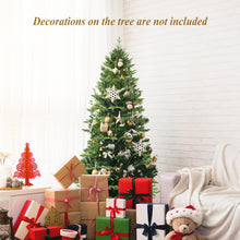 Load image into Gallery viewer, 6Ft Christmas Tree Unlit Christmas Tress Artificial Christmas Tree w/ PE &amp; PVC Branch Tips &amp; Metal Cross Stand
