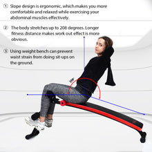 Load image into Gallery viewer, Adjustable Sit Up Bench Abdominal Exercise Training Workout Machine Home Gym
