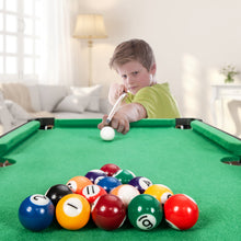 Load image into Gallery viewer, Mini Billiards Pool Table Wooden Tabletop Snooker Game Set Family Fun Game

