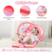 Load image into Gallery viewer, Electric Baby Infant Bouncer Rocker Vibration Chair Musical Cradle Swing Seat
