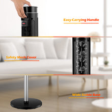 Load image into Gallery viewer, 2000W Ceramic Tower Heater Portable PTC Oscillating Heater Adjustable Thermostat
