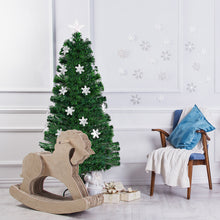 Load image into Gallery viewer, 4FT Artificial Fibre Optic Christmas Tree Green Color Changing Xmas Tree Decor
