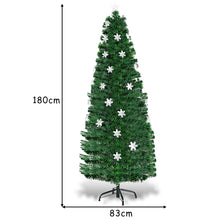 Load image into Gallery viewer, 1.8m Artificial Fibre Optic Christmas Tree
