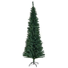 Load image into Gallery viewer, 1.8m Green Artificial Pine Christmas Tree Slim Decoration Xmas W/ Metal Stand
