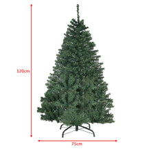Load image into Gallery viewer, 4FT Artificial Christmas Tree Luxury Pre-lit Green Xmas Trees11 Modes LED Lights
