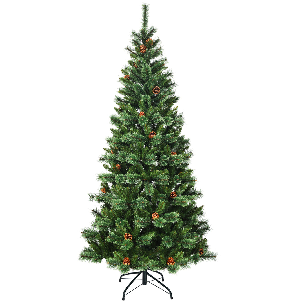 210 CM Unlit Artificial Christmas Tree