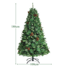 Load image into Gallery viewer, 6ft Artificial Christmas Tree Unlit Life-Like Pine Tree Premium Hinged Xmas Tree
