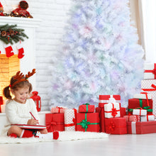 Load image into Gallery viewer, 6FT White Artificial Christmas Tree Realistic Full Xmas Pine Tree W/ Metal Stand
