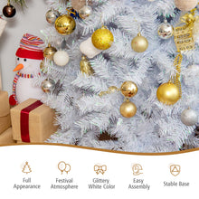 Load image into Gallery viewer, 1.2m White Artificial Christmas Tree
