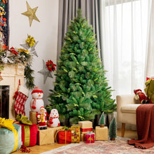 Load image into Gallery viewer, 6FT Artificial Christmas Tree Premium Hinged PVC Xmas Full Tree W/ Metal Stand
