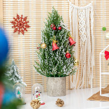 Load image into Gallery viewer, 47CM Tabletop Christmas Tree Likelike Mini Xmas Tree Decor 170 Snowy Branch Tips
