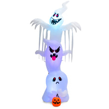 Load image into Gallery viewer, 10.2 ft Inflatable Halloween Overlap Ghost Giant Blow up Halloween Decoration
