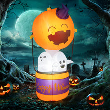 Load image into Gallery viewer, 6FT Tall Halloween Inflatable Balloon 3 Ghosts Combo Blow-up Decoration w/LED
