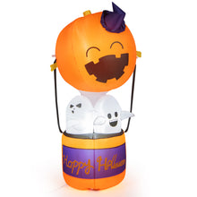 Load image into Gallery viewer, 6FT Tall Halloween Inflatable Balloon 3 Ghosts Combo Blow-up Decoration w/LED
