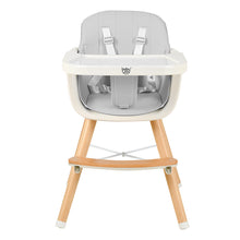 Load image into Gallery viewer, 3 IN 1 Baby High Chair Infant Child Feeding Seat Highchair Food Tray Safety Belt
