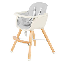 Load image into Gallery viewer, 3 IN 1 Baby High Chair Infant Child Feeding Seat Highchair Food Tray Safety Belt
