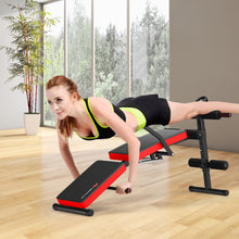 Load image into Gallery viewer, Adjustable Sit Up Bench Foldable Abdominal Training Workout Machine LCD Monitor
