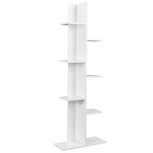 Load image into Gallery viewer, 7 Tier Bookshelf Storage Display Rack Floor Standing Bookcase Shelving Organizer
