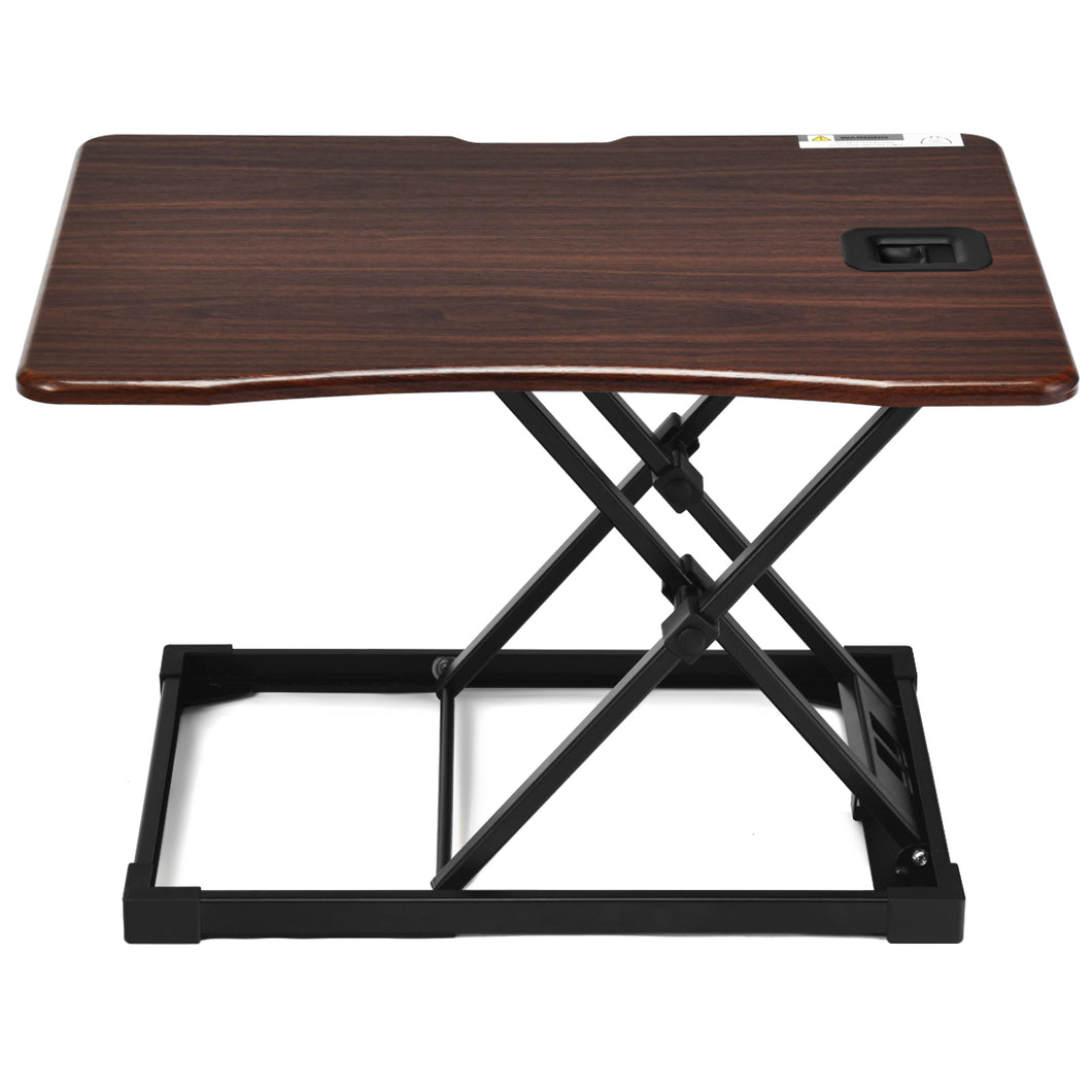 Standing Desk Converter Adjustable Ergonomic Stand Up Desk Riser W/ Gas Spring