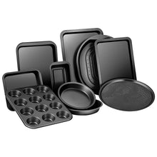 Load image into Gallery viewer, 10PCS Kitchen Non-Stick Bakeware Set Baking Equipment Heavy Duty Carbon Steel
