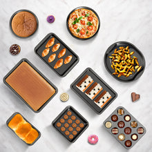 Load image into Gallery viewer, 10PCS Kitchen Non-Stick Bakeware Set Baking Equipment Heavy Duty Carbon Steel
