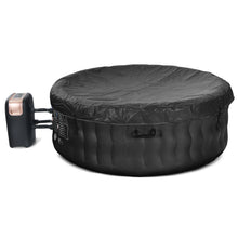 Load image into Gallery viewer, 4-Person Inflatable Hot Tub Spa Portable Heated Round Tub Spa Massage Bubble Jet
