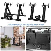 Load image into Gallery viewer, Indoor Exercise Bike Trainer Stand Portable Magnetic Turbo Resistance Training
