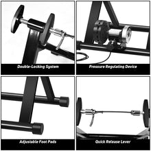 Load image into Gallery viewer, Foldable Bicycle Turbo Trainer Indoor Fitness Cycling Stand 8 Resistance Setting
