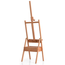 Load image into Gallery viewer, Wooden Easel w/ Drawer Adjustable Display Beech Artist Painting Craft Studio
