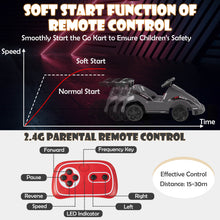 Load image into Gallery viewer, Kids Ride On Go Cart Battery Powered 6V Electric Ride On Vehicle Remote Control
