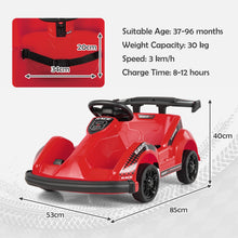Load image into Gallery viewer, Kids Ride On Go Cart Battery Powered 6V Electric Ride On Vehicle Remote Control
