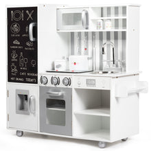 Load image into Gallery viewer, Large Wooden Kids Play Kitchen Children’s Role Play Cooking Set Toy Boys&amp;Girls

