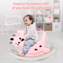 Load image into Gallery viewer, Kids Toy Rocking Horse Baby Ride On Toy Toddler with Music&amp;lights Gift Pink
