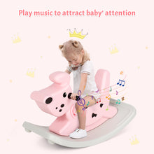 Load image into Gallery viewer, Kids Toy Rocking Horse Baby Ride On Toy Toddler with Music&amp;lights Gift Pink
