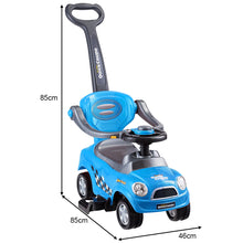 Load image into Gallery viewer, Kids Ride On Push Car Stroller 3 in 1 Horn Sound Toddler Storage Compartment Toy
