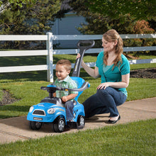 Load image into Gallery viewer, Kids Ride On Push Car Stroller 3 in 1 Horn Sound Toddler Storage Compartment Toy
