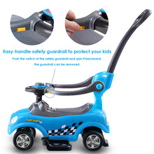 Load image into Gallery viewer, Kids Ride On Push Car Stroller 3 in 1 Horn Sound Toddler Storage Compartment Toy

