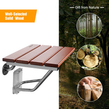 Load image into Gallery viewer, Wall Mounted Shower Spa Seat Bench Foldable Shower Seat Stool Bathroom Chair
