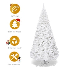 Load image into Gallery viewer, 2.4m Christmas Xmas Tree Hausen Traditional White Indoor Artificial Trees Decoration
