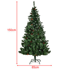 Load image into Gallery viewer, 1.5m Artificial Christmas Tree Snow Cones Large Realistic Xmas Trees Decoration
